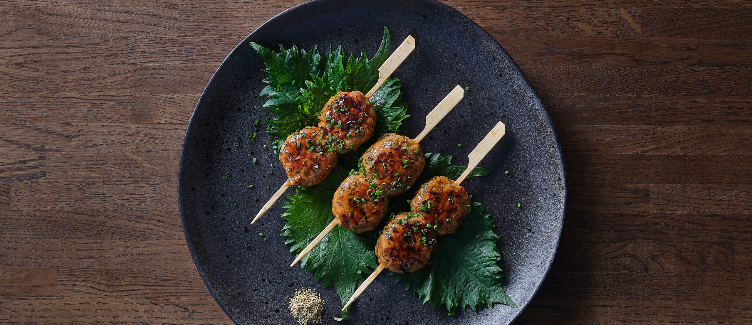 Yakitori Tsukune Chicken Skewers Recipe | Mizkan Chef