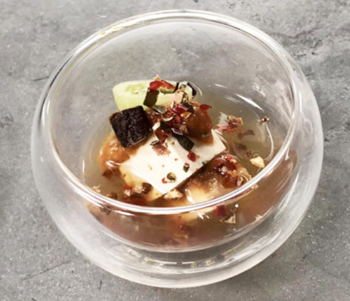 Shiitake Broth & Miso Tofu Shot Mizkan